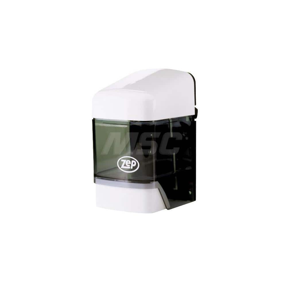 ZEP 50 Liquid Hand Soap Dispenser - Wall Mount, Plastic, Black & White | Part #664501