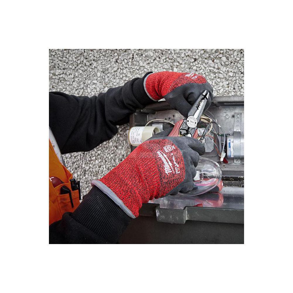 Milwaukee 48-73-7943 Cut Level 4 Winter Dipped Gloves - XL