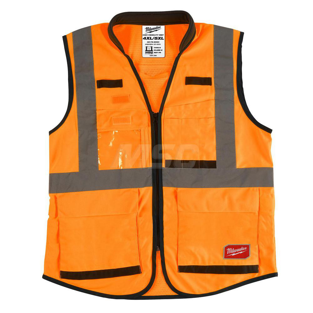 Milwaukee Tool High Visibility Vests; Vest Style Public Safety