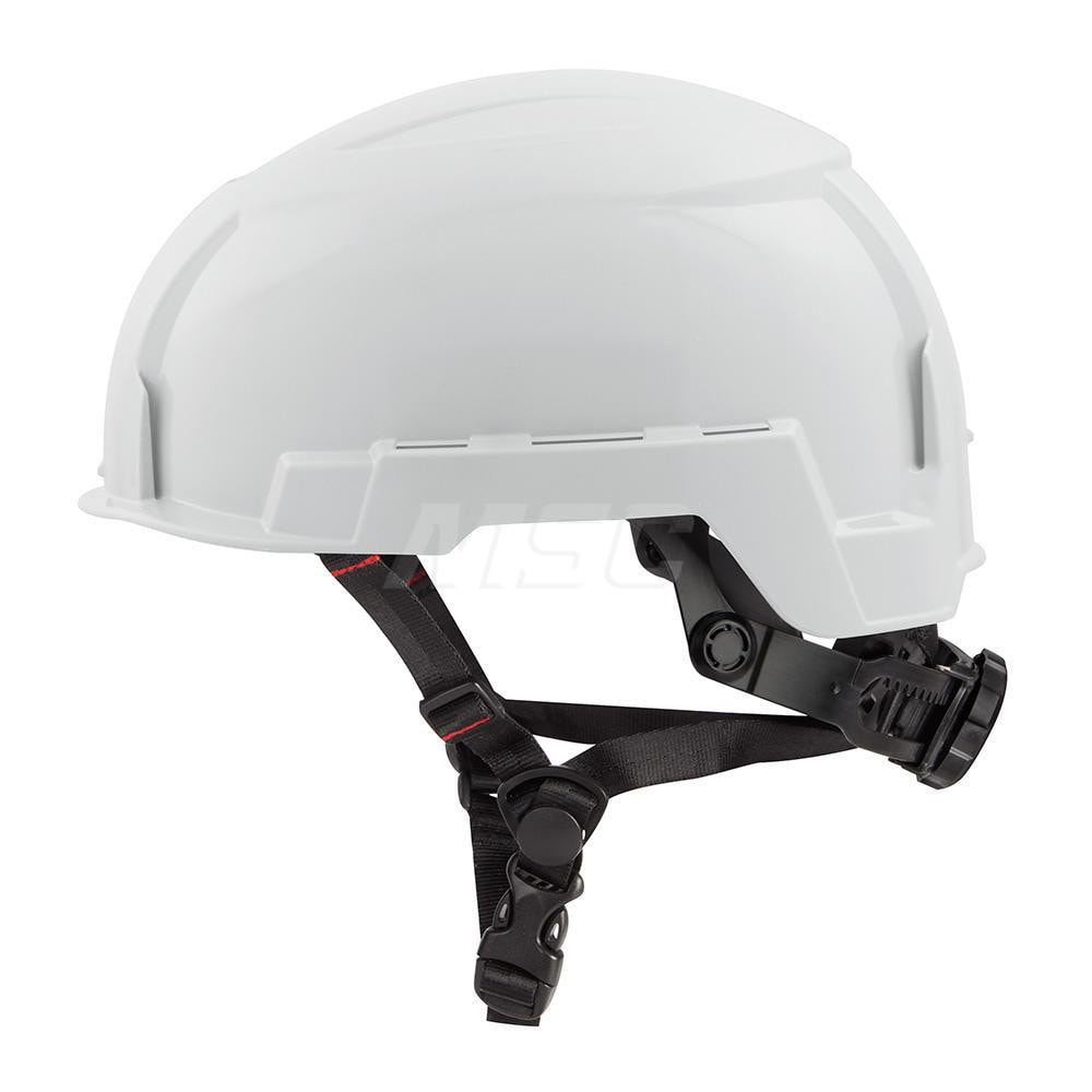 Hard Hat: Impact Resistant, Climbing, Class E, 2-Point Suspension