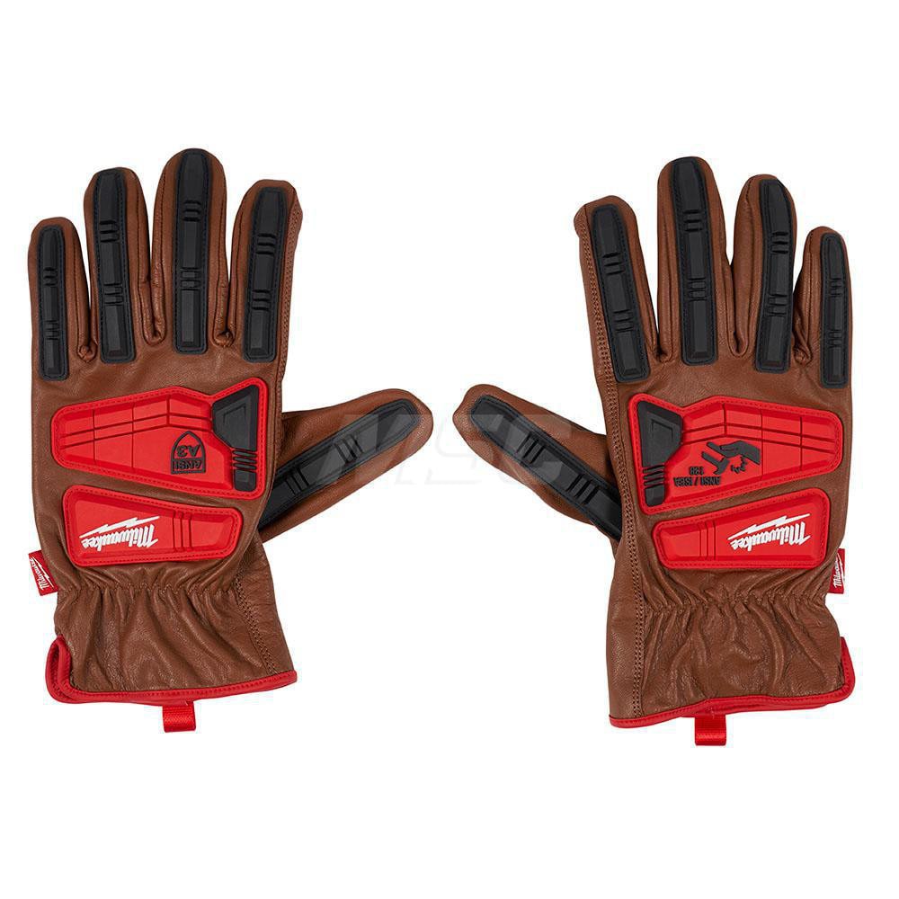 Milwaukee Tool - Cut, Puncture & Abrasive-Resistant Gloves: Medium, ANSI  Puncture 3, Kevlar Lined, Leather - 10880870 - MSC Industrial Supply