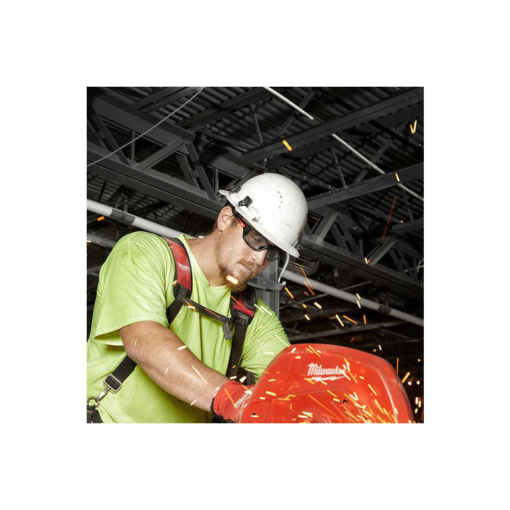 Milwaukee Tool Safety Glasses AntiFog & AntiScratch, Plastic, Gray