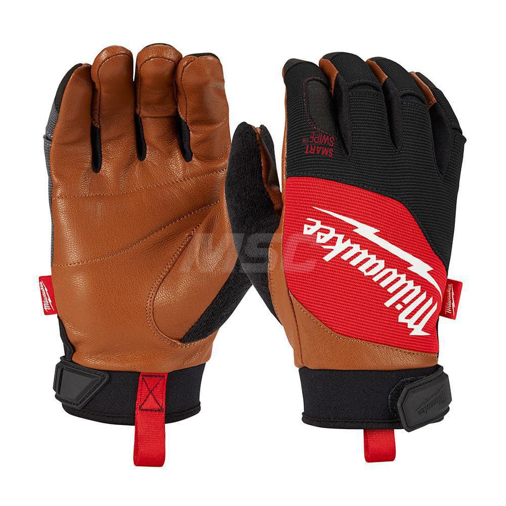 Pebish huren Gevaar Milwaukee Tool - General Purpose Gloves: Size L, Leather-Lined - 10884716 -  MSC Industrial Supply