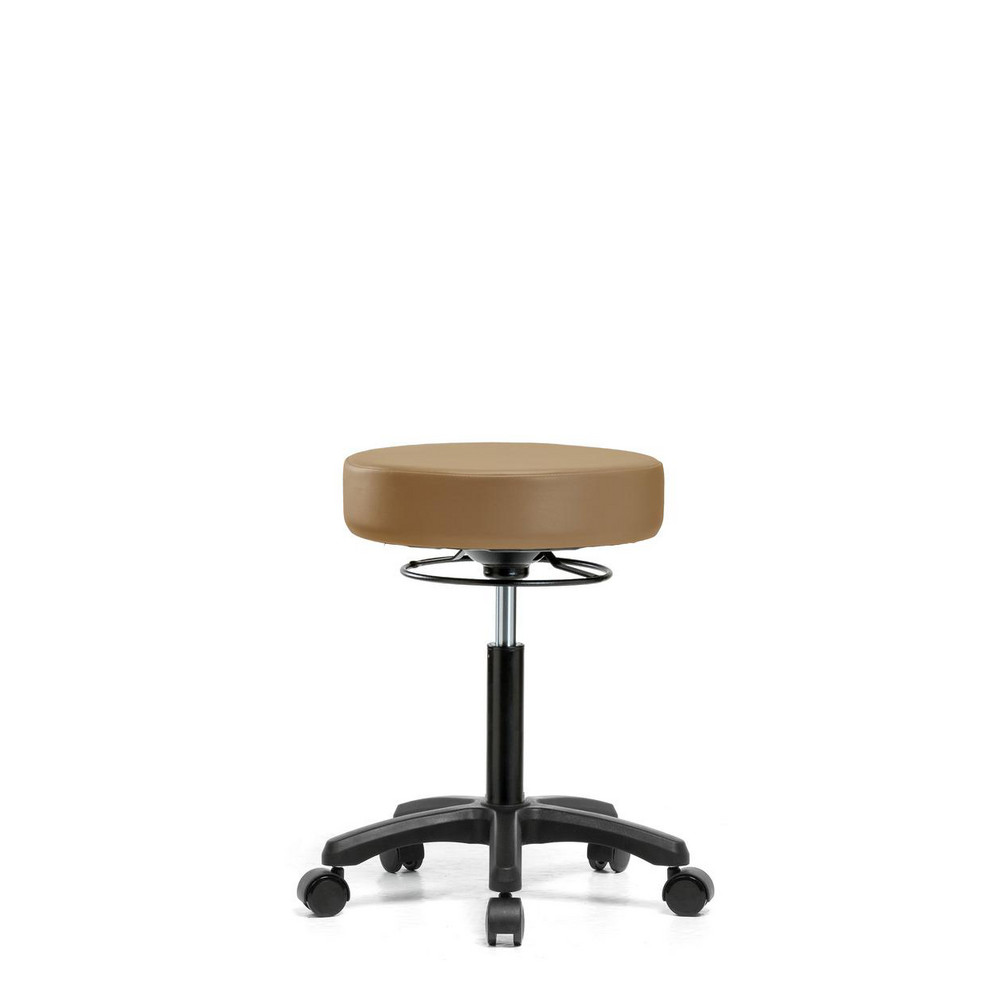 Blue Ridge Ergonomics Lab Stool Vinyl, 25" Seat Width, 25" Seat