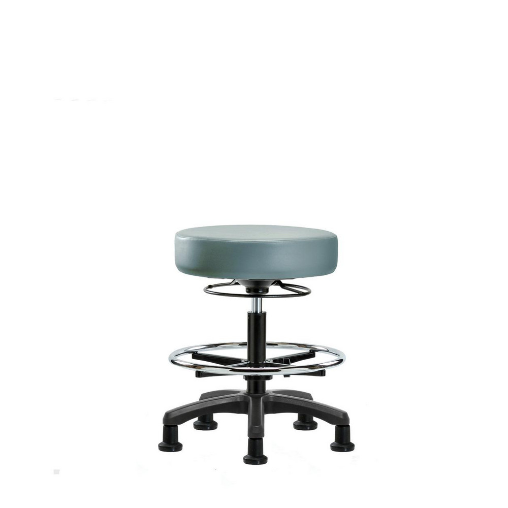 Blue Ridge Ergonomics Lab Stool Vinyl, 25" Seat Width, 25" Seat