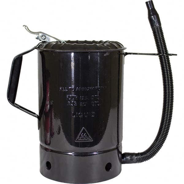 Funnel King 94494 Can & Hand-Held Oilers; Pump Material: Steel ; Body Material: Steel ; Capacity Range: 1 Gal. and Larger ; Spout Type: Flexible Spout ; Capacity (Qt.): 4.00 ; Capacity (pt.): 8 