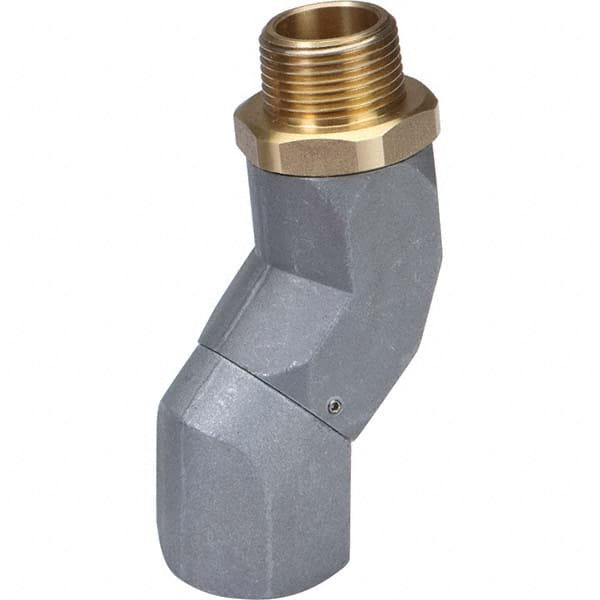 PRO-LUBE SWV/DP/3-4/N Couplers & Adapters; Type: Swivel Fuel Nozzle Adapter ; Material: Aluminium; Brass; Viton 