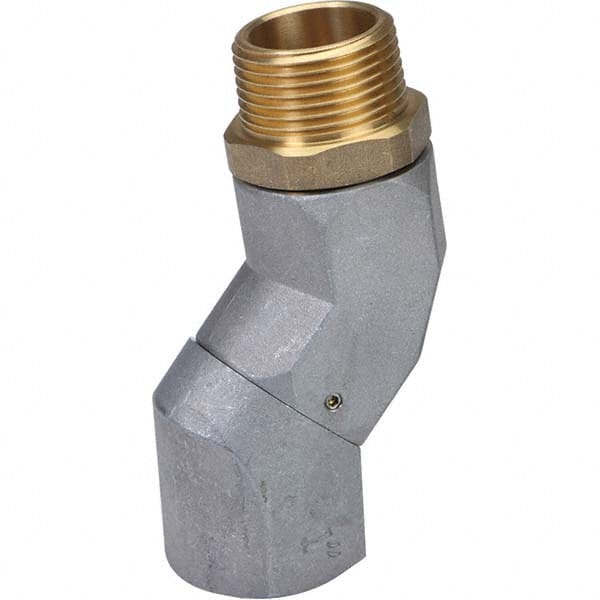 PRO-LUBE SWV/DP/0-1/N Couplers & Adapters; Type: Swivel Fuel Nozzle Adapter ; Material: Aluminium; Brass; Viton 