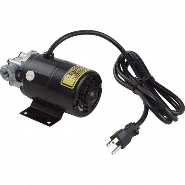 Electric Pump: 6 GPM, Oil Lubrication, ZAMAC, Stainless Steel, Nitrile Rubber & Neoprene