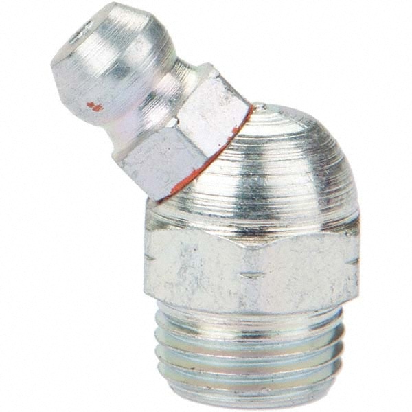 Pipe Thread Grease Fitting: 1/8-28 BSPT