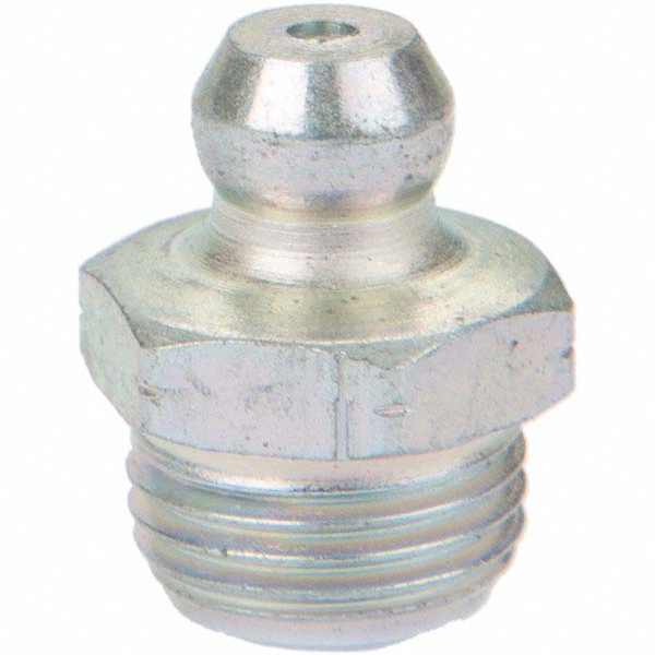 Pipe Thread Grease Fitting: 1/8-28 BSPT