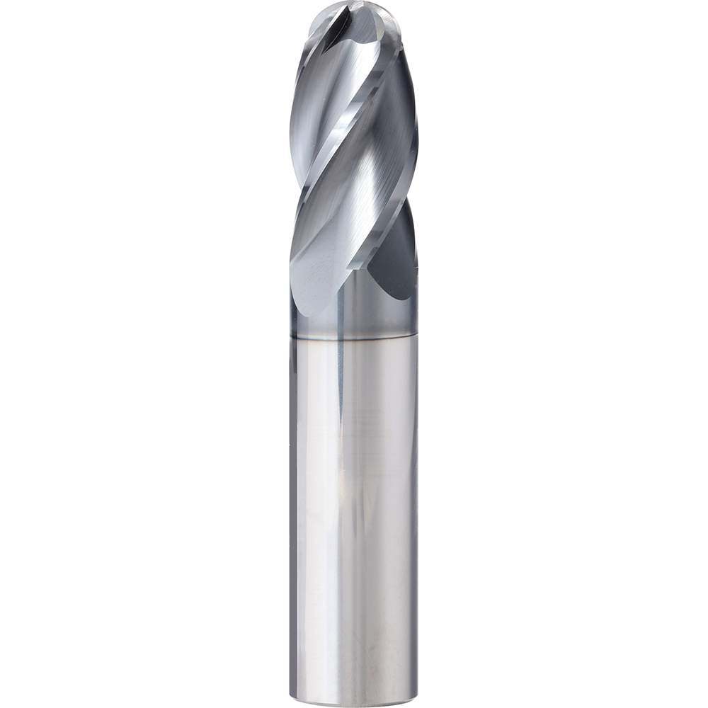 Kyocera SGS 1/8" Solid Carbide End Mill – 2 Flute, AlTiN Coated, Square End (30469)