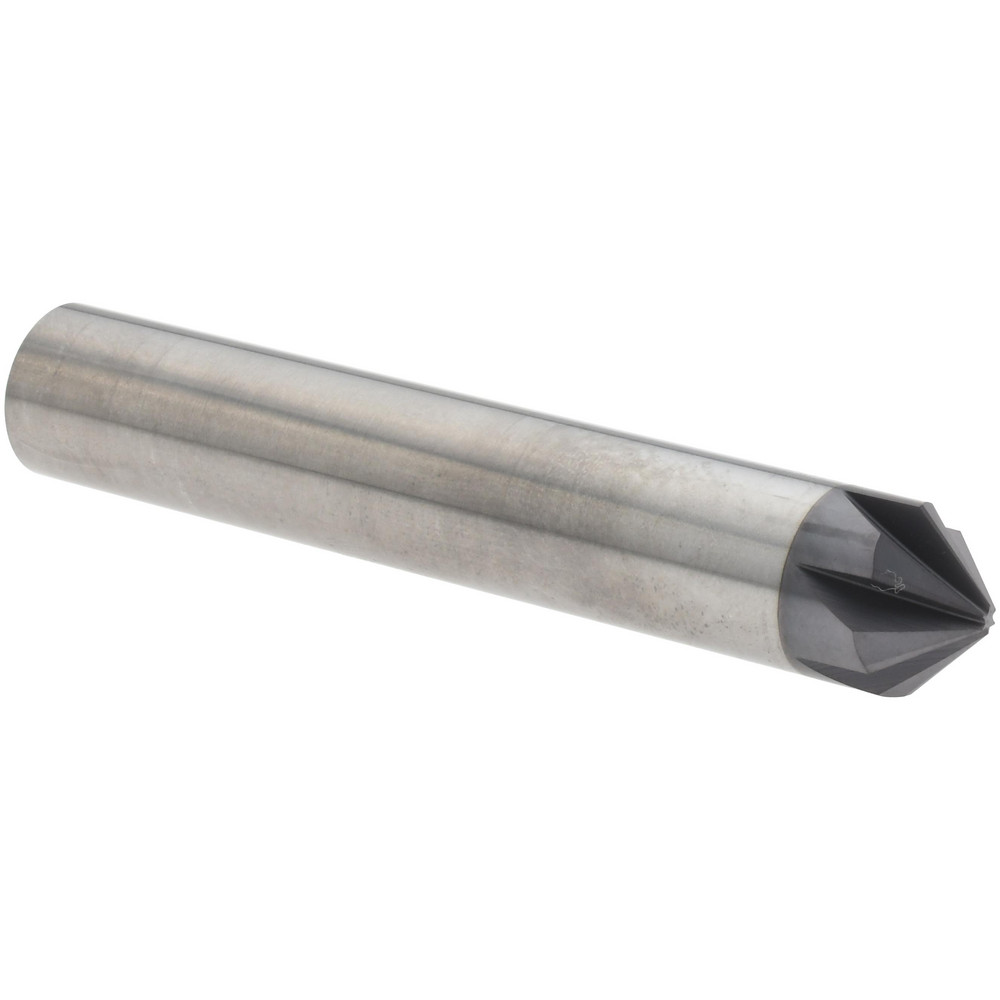 Harvey Tool Chamfer Mill 1/2" Dia, 1/2" Shank Dia, 90 & 90 deg, 6