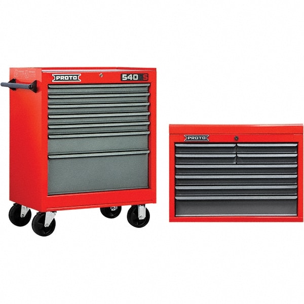 Steel Tool Roller Cabinet: 7 Drawers