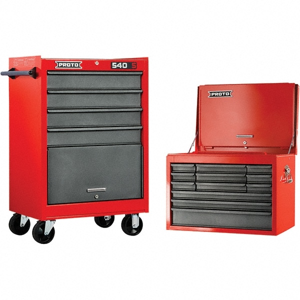 Steel Tool Roller Cabinet: 4 Drawers