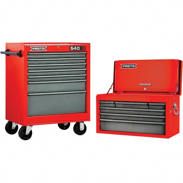 Steel Tool Roller Cabinet: 7 Drawers