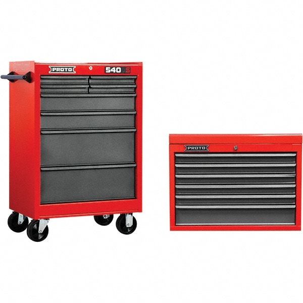 Steel Tool Roller Cabinet: 8 Drawers