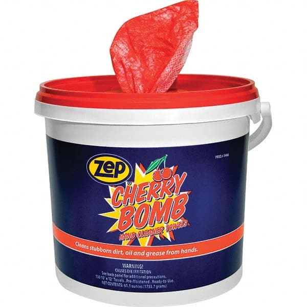 ZEP 346601 Hand Cleaning Wipes: Pre-Moistened 