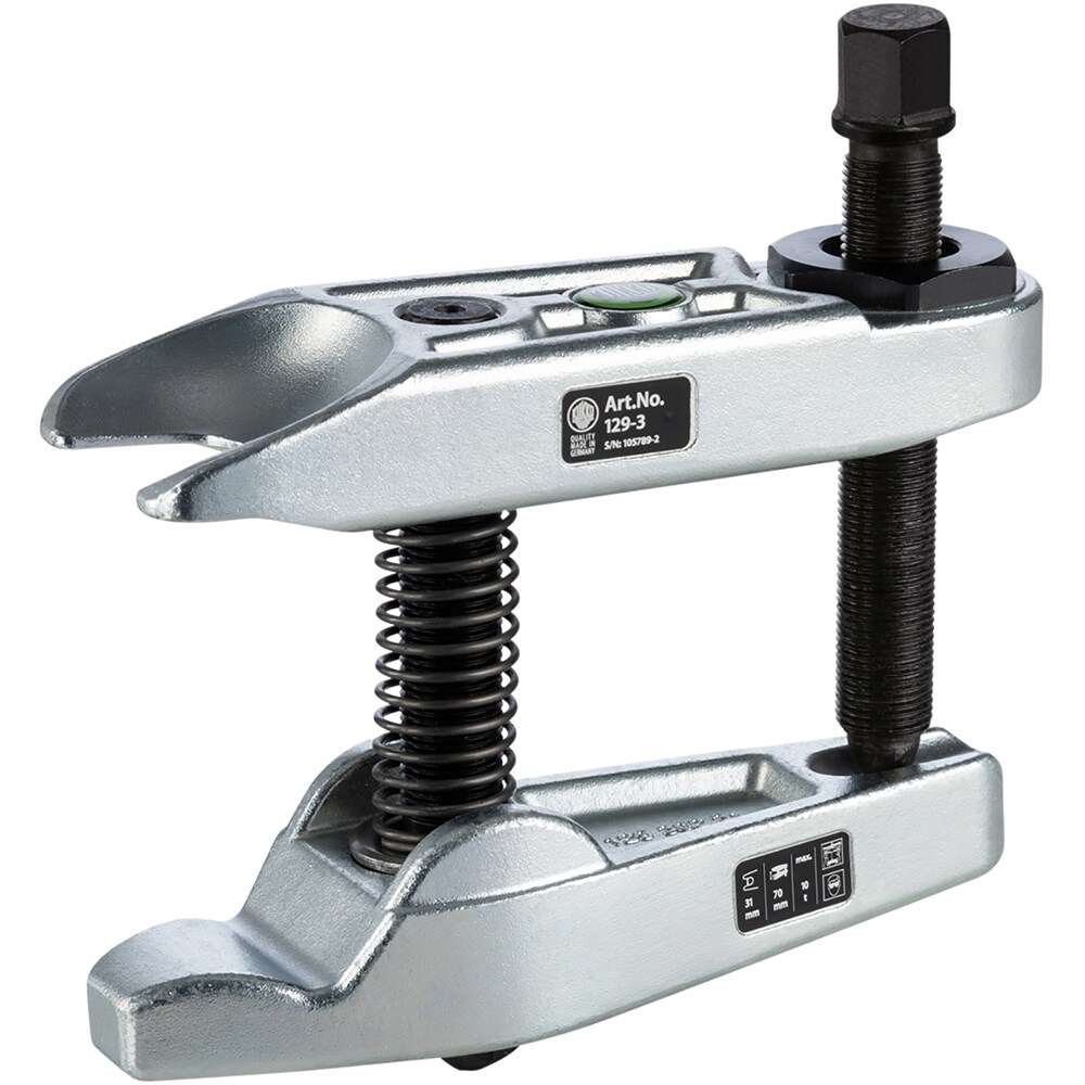 Chassis/Under Carriage Tools; Type: Ball Joint Remover ; Tool Type: Ball Joint Remover ; Material: Steel ; Length (Inch): 6.0 ; Length (mm): 6.00; 6.0 ; Material: Steel; Steel