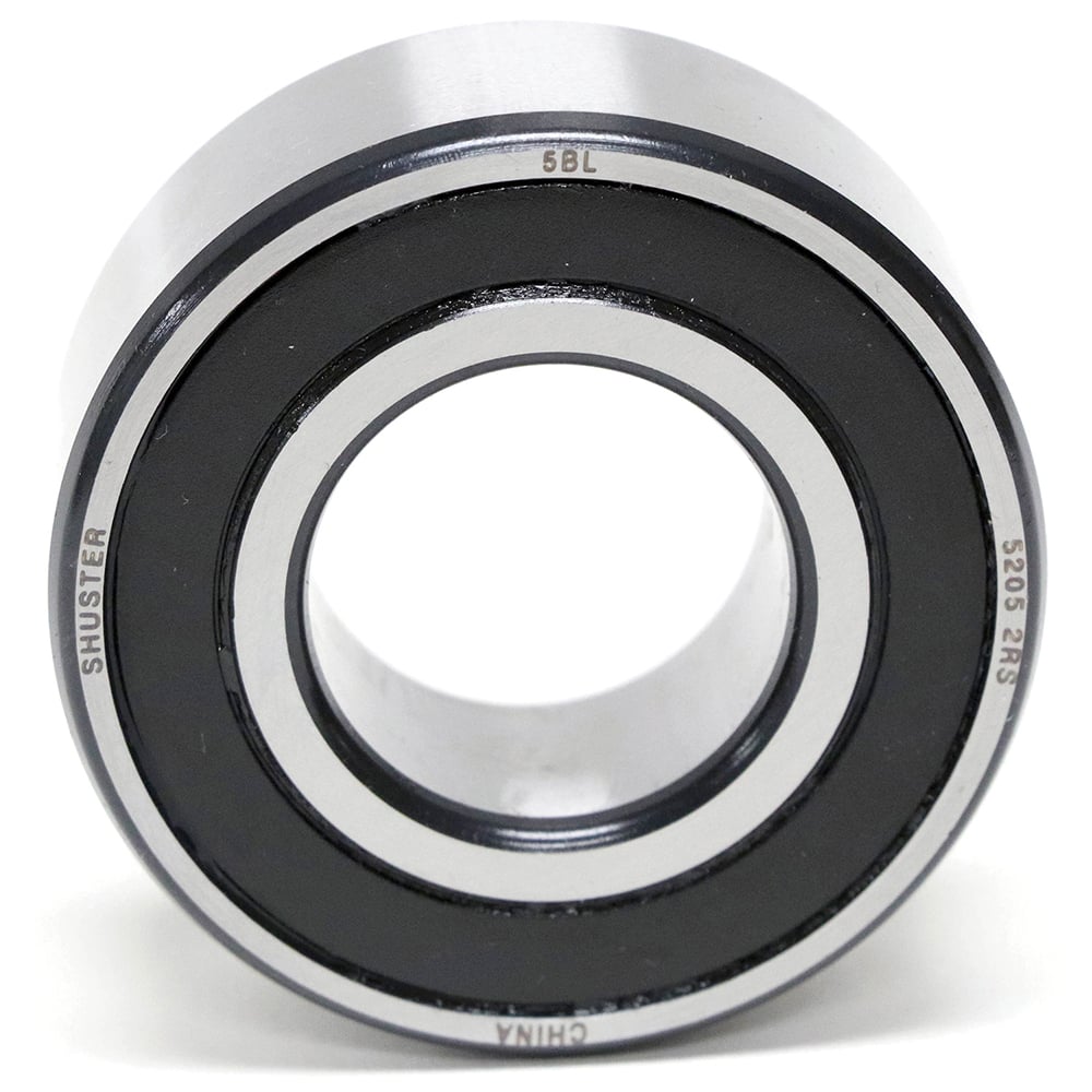 Shuster 6875716 Angular Contact Ball Bearing: 10 mm Bore Dia, 30 mm OD, 14.29 mm OAW, Without Flange 