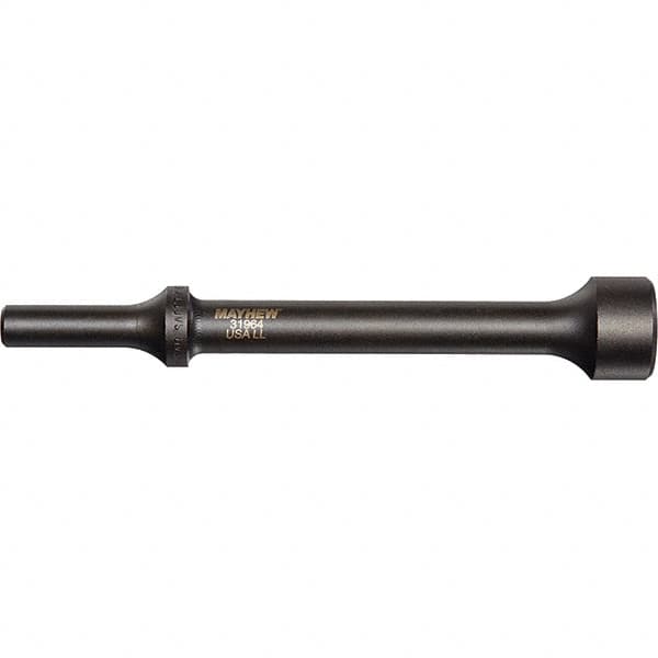 Pneumatic Tool: Concave Hammer, 1" Head Width, 6" OAL