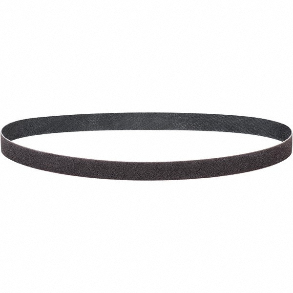 Abrasive Belt: 1/2" Wide, 12" OAL, 220 Grit, Aluminum Oxide - Coated, Very Fine Grade, X Weighted, Wet & Dry