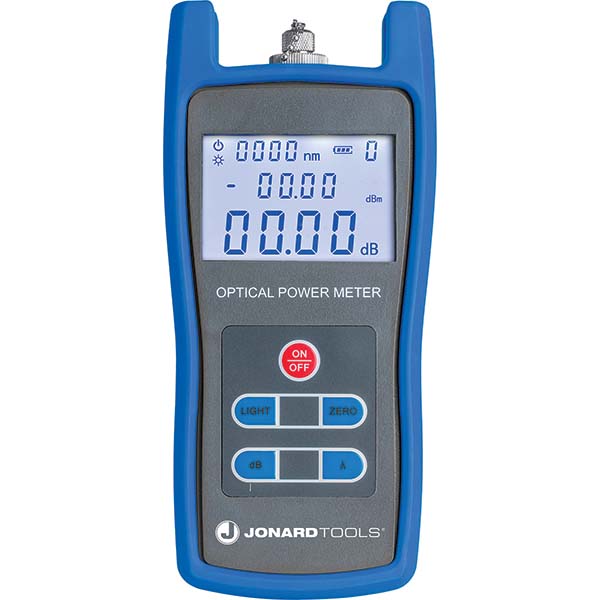 Jonard Tools Cable Testers Cable Type FiberOptic Display Type LED  Part FPM50A