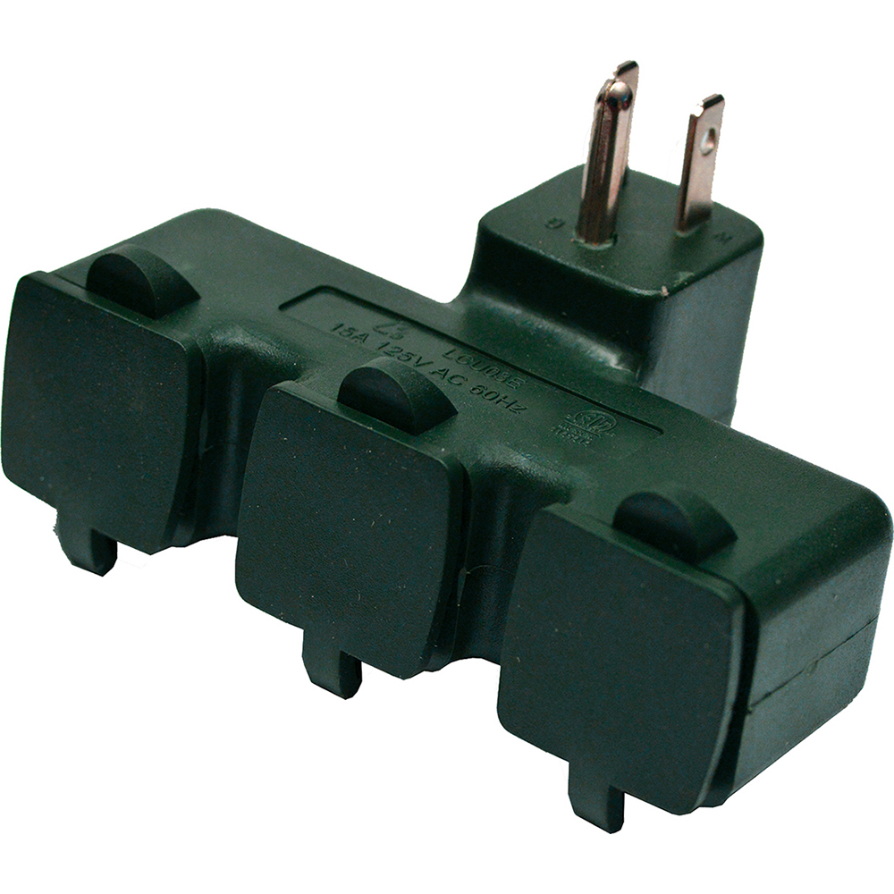 GoGreen Power Electrical Outlet Adapters; Adapter Type Wall Tap