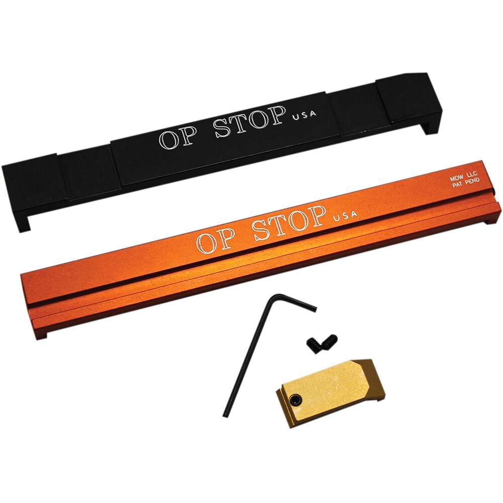 Vise Jaw Accessory: Vise Part Stop