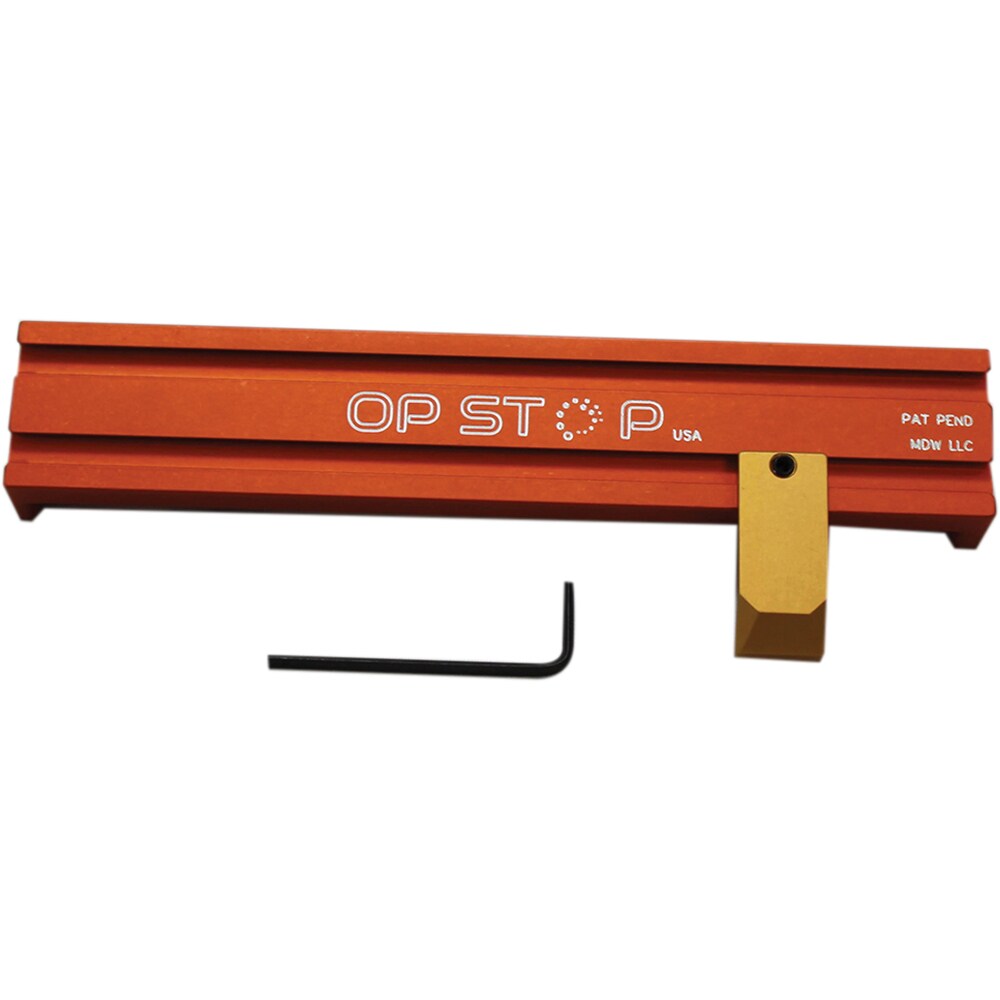 Vise Jaw Accessory: Vise Part Stop