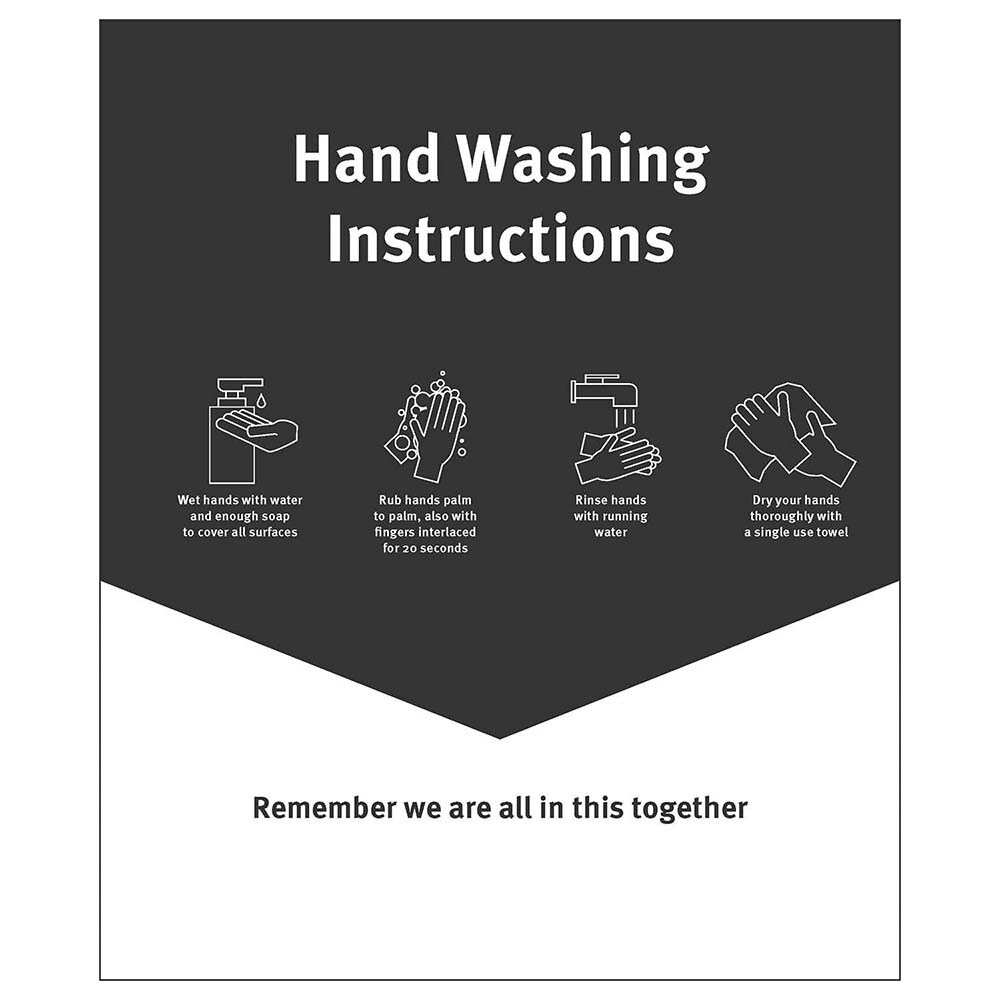 Sign: "Washing Hand"