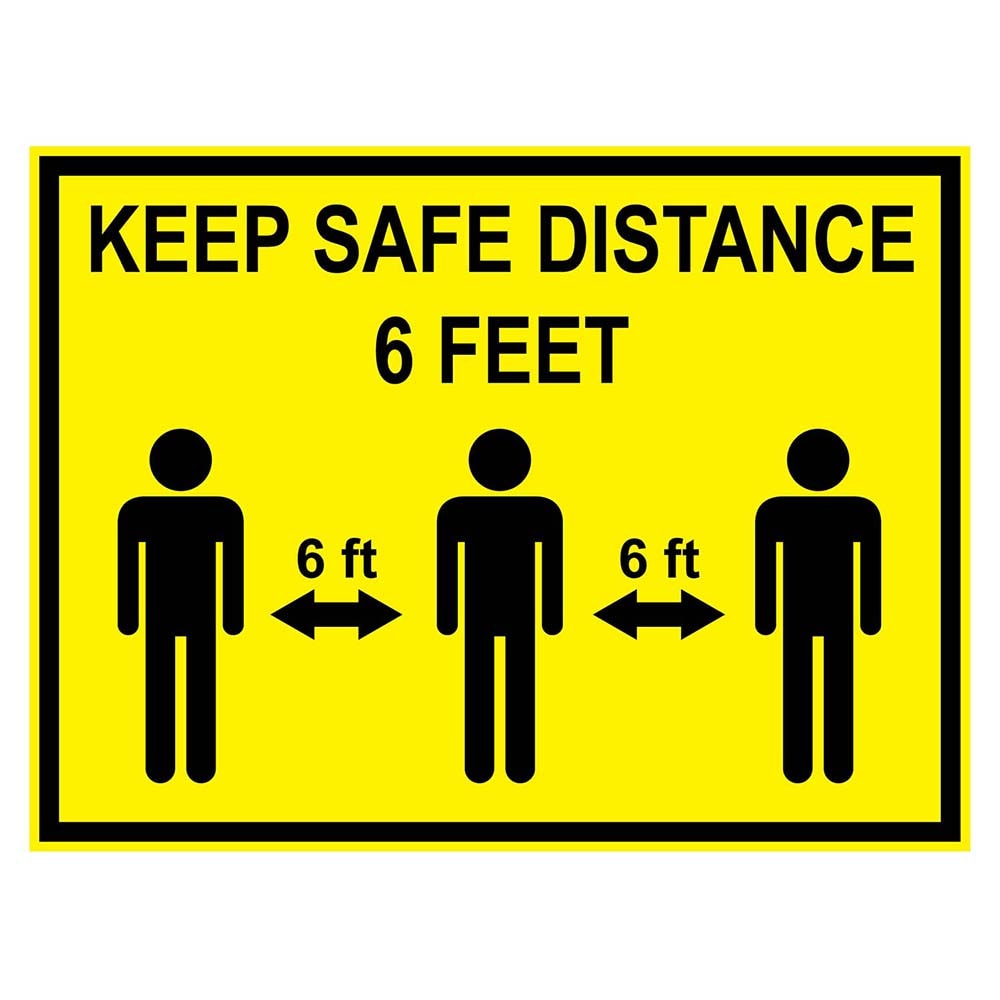 ability-one-safety-signs-message-type-covid-19-message-or-graphic-keep-safe-distance