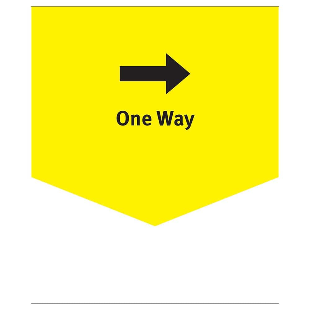 Ability One - Sign: ″One Way″ - 11336716 - MSC Industrial Supply