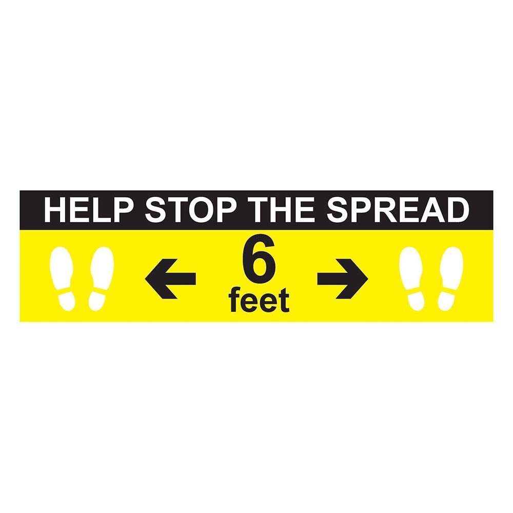 Sign: "Help Stop the Spread"