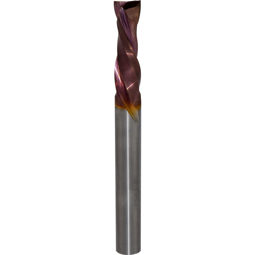 Spiral Router Bits; Bit Material: Solid Carbide ; Router Style: Compression; Double Edge ; Flute Type: Compression ; Piloted: No ; Cutting Direction: Right Hand ; UNSPSC Code: 27112821