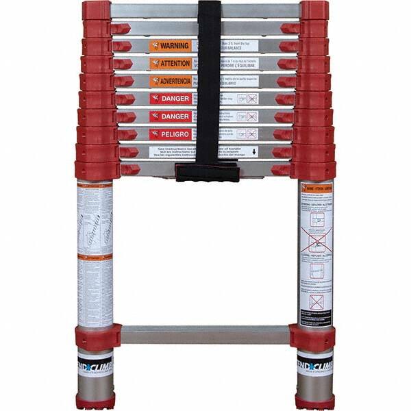 Extension Ladders; Ladder Type: Telescoping ; Working Length (Feet): 7.5 ; Retracted Ladder Height: 30.0000in ; Body Material: Aluminum ; Ladder Rating: Type I ; Standards: ANSI