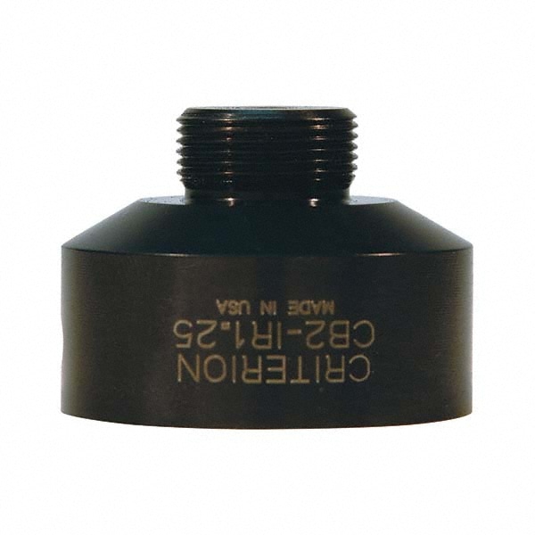 Boring Head Shank Extensions & Reductions; Type: Reducer ; Inside Modular Connection Size: 7/8-20 ; Outside Modular Connection Size: 7/8-20 ; Outside Shank Diameter (Inch): 1-1/2 ; Nose Diameter (Decimal Inch): 1.2500 ; Projection (Decimal Inch): 1.0000