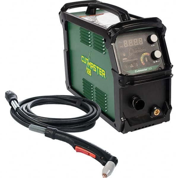 Thermal Dynamics 1-5630-1X Plasma Cutters & Plasma Cutter Kits; Maximum Cutting Depth: 0.75in; 20mm ; Duty Cycle: 50%; 50% ; Features: Automatic Multi-Voltage Detection; Built for Portability and Durability; High-Visibility 