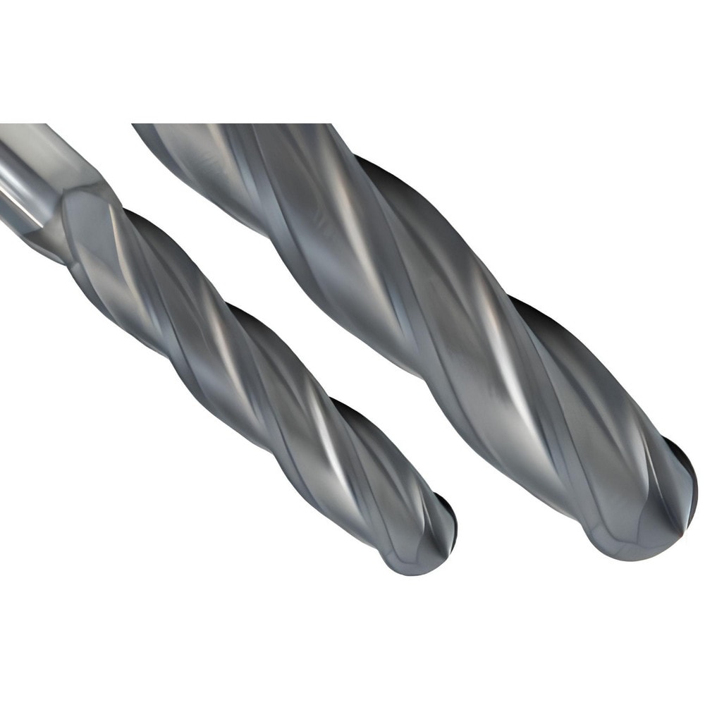 OSG - Ball End Mill: 1/4″ Dia, 1/4″ LOC, 2 Flute, Solid OSG - Ball End Mill: 1/4″ Dia, 1/4″ LOC, 2 Flute, Solid