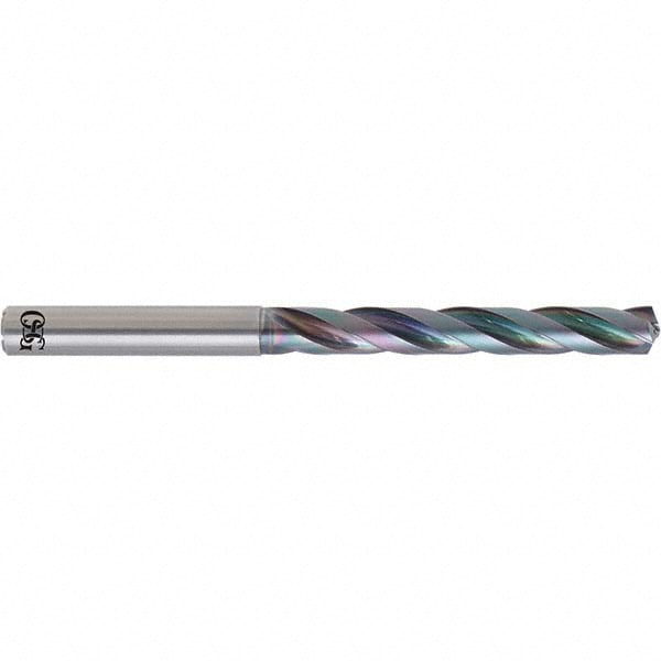 Screw Machine Length Drill Bit: 5.8 mm Dia, 140 ° Point, Solid Carbide