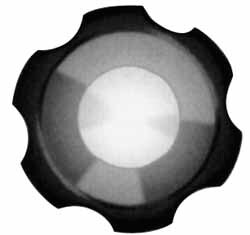 Lobed Knob: 1.96" Head Dia, 6 Point