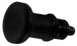 M12x1.5, 19.6mm Thread Length, 6.1mm Plunger Diam, Lockout Knob Handle Indexing Plunger