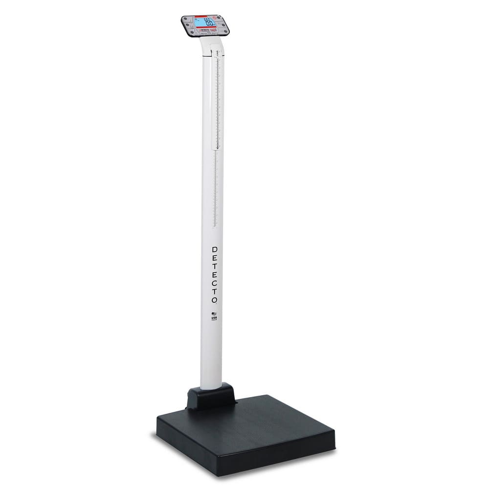 Personal & Medical Digital & Beam Scales; Scale Type: Physician Scale ; Display Type: Digital; LCD ; Capacity (Lb.): 600 ; Capacity (Kg): 300 ; Graduation: .01 ; Overall Height (Inch): 53