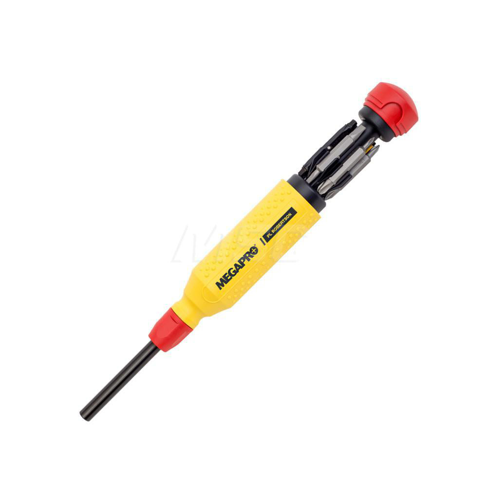 Megapro Bit Screwdrivers; Type Robertson 15in1 MultiBit