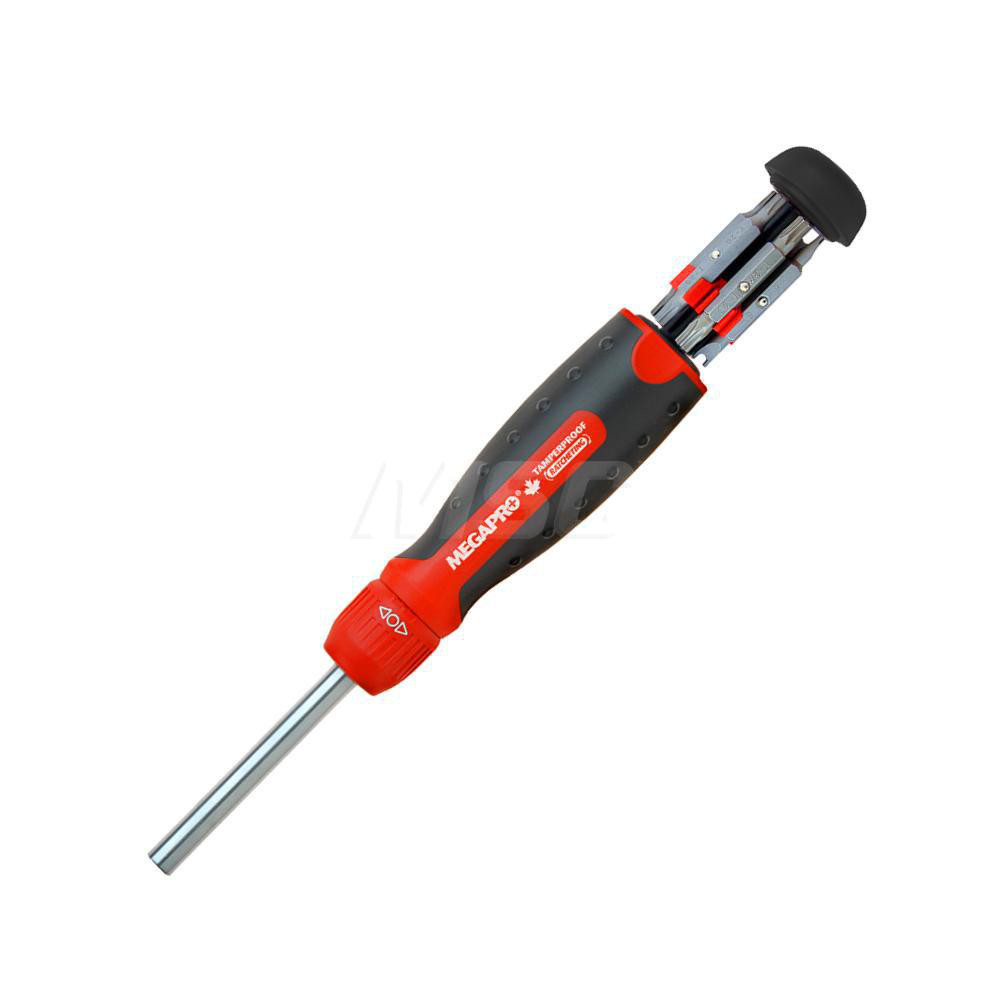 Megapro Bit Screwdrivers; Tip Type Torx; Hex; Spanner; Screwdriver Size Range T30; T10; T20