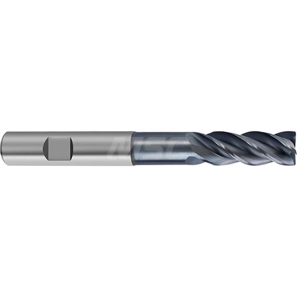 Guhring - Square End Mill: 5 mm Dia, 15 mm LOC, 4 Flute, Solid Carbide ...