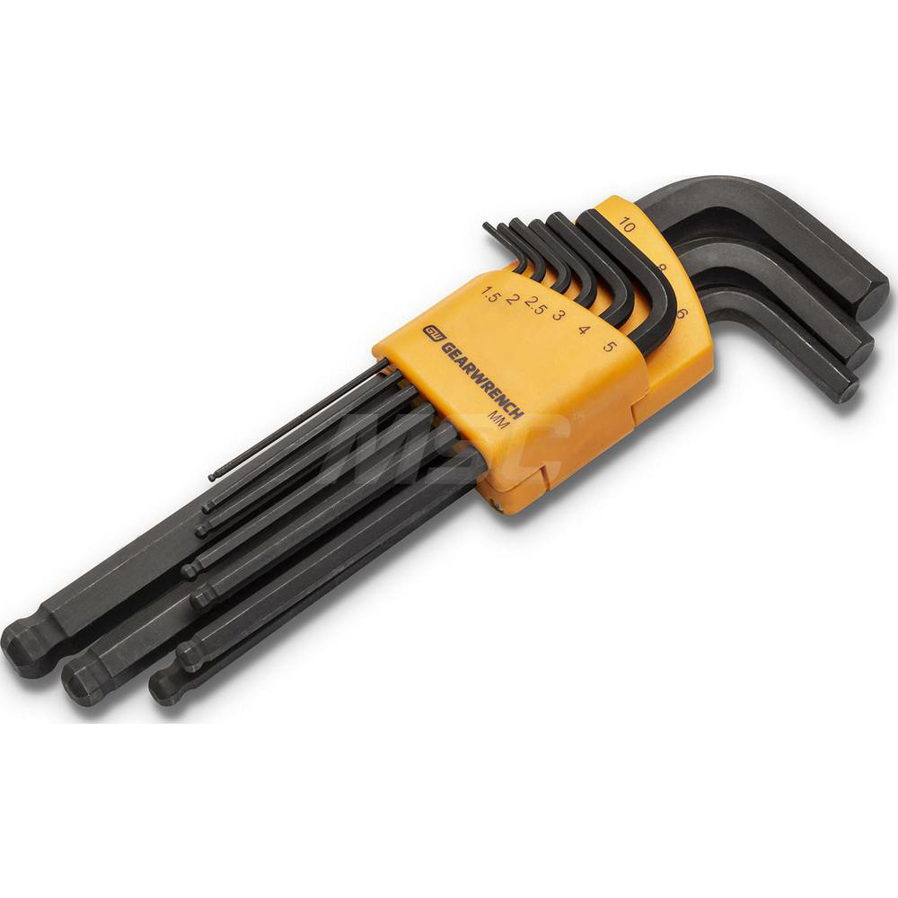 GEARWRENCH Hex Key Sets; Tool Type Hex; Handle Type LHandle