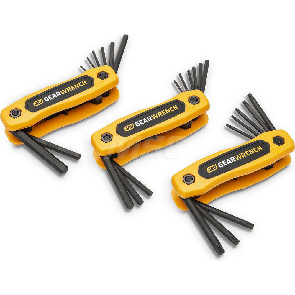 GEARWRENCH Hex Key Sets; Tool Type Hex; Handle Type FoldUp