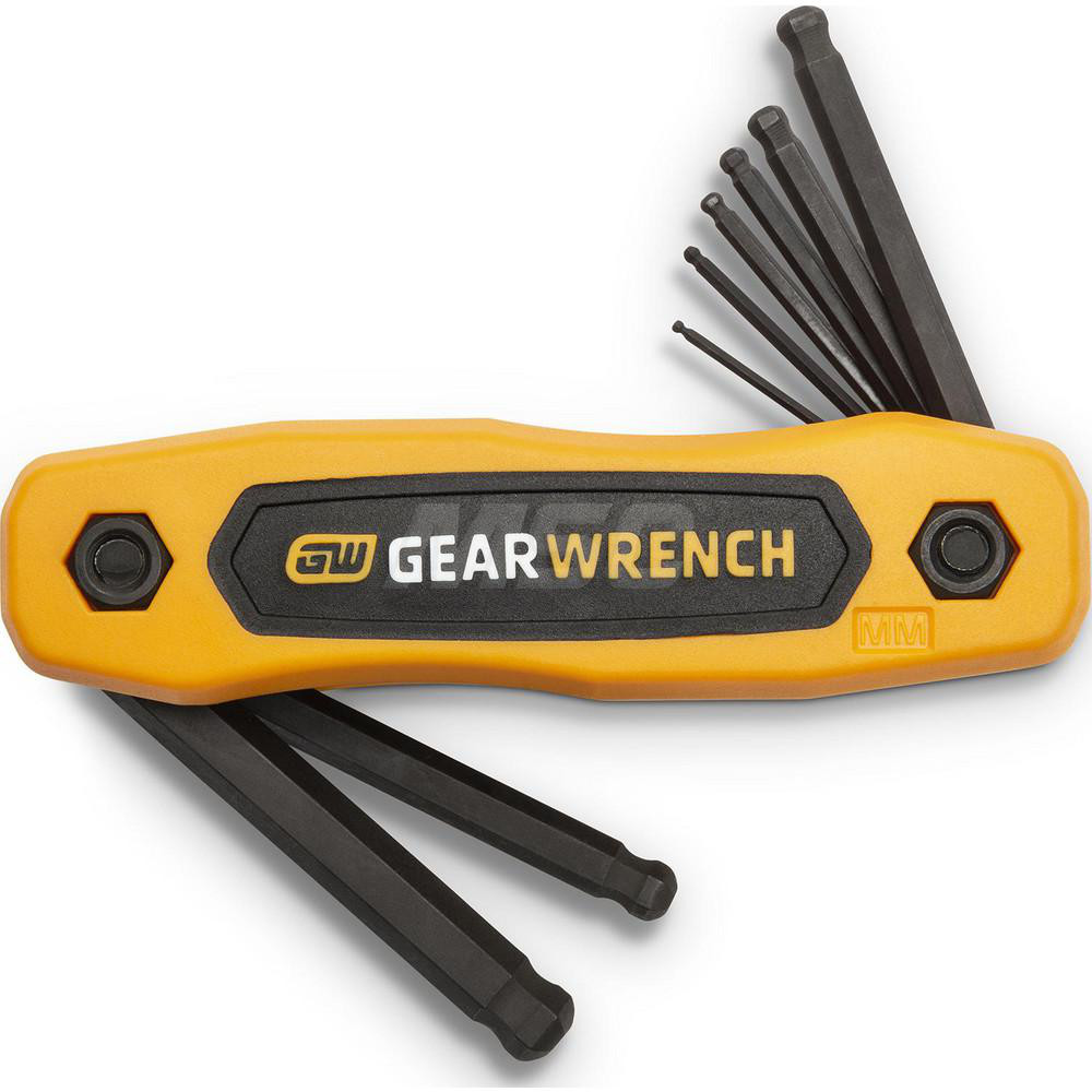 GEARWRENCH Hex Key Sets; Tool Type Hex; Handle Type FoldUp