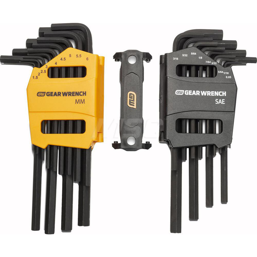 GEARWRENCH Hex Key Sets; Tool Type Hex; Handle Type LHandle